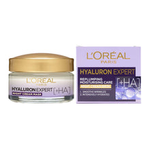 Load image into Gallery viewer, L’Oréal Hyaluron Expert Night Cream Mask 50ml – hydrating replumping anti-ageing overnight face care at Cosmetix Australia
