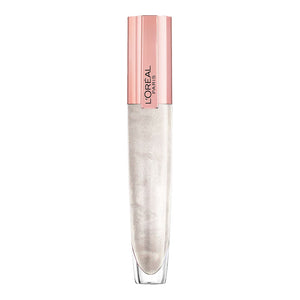 L'Oreal Paris Brilliant Signature Plumping Gloss 400 I Maximize – clear, high-shine plumping lip gloss with pearl shimmer