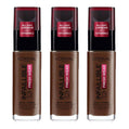 L'Oreal Infallible 32HR Fresh Wear Foundation 30ml 390 EBONY - 3 pack