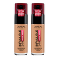 L'Oreal Infallible 32HR Fresh Wear Foundation 30ml 290 GOLDEN AMBER - 2 pack