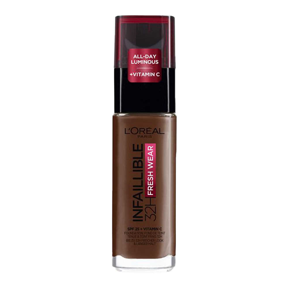 L'Oreal Infallible 32HR Fresh Wear Foundation 30ml 390 EBONY