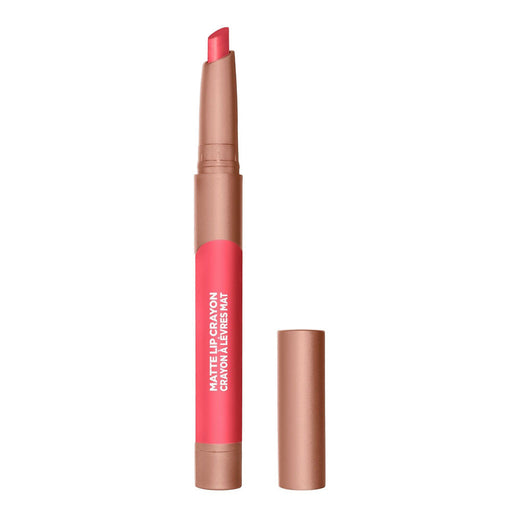 L'Oreal Paris Infallible Matte Lip Crayon in shade 503 Hot Apricot, 1.3g with cap off