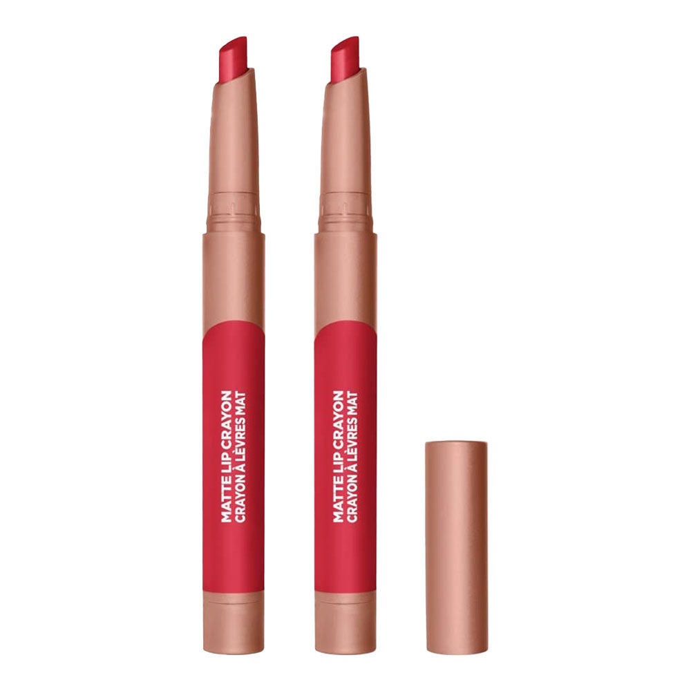 L'Oreal Infallible Matte Lip Crayon 1.3g 505 LITTLE CHILI - 2 pack