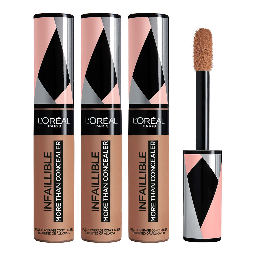 L'Oreal Infallible More Than Concealer 11ml 336 TOFFEE - 3 pack