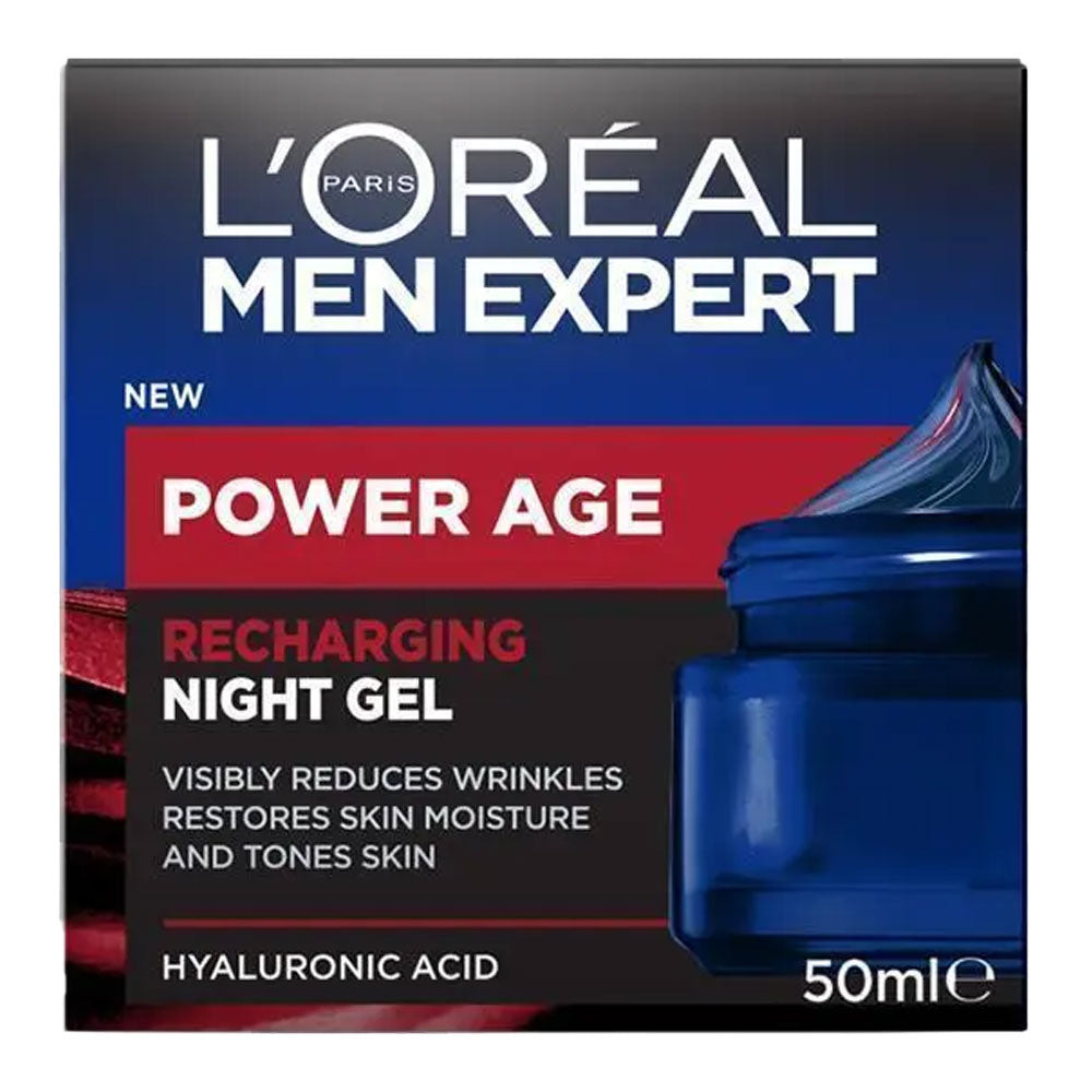 L'Oreal Men Expert Power Age Recharging Night Gel 50ml
