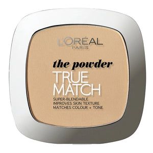 L'Oreal True Match Powder 9g 3W GOLDEN BEIGE makeup compact in golden beige shade