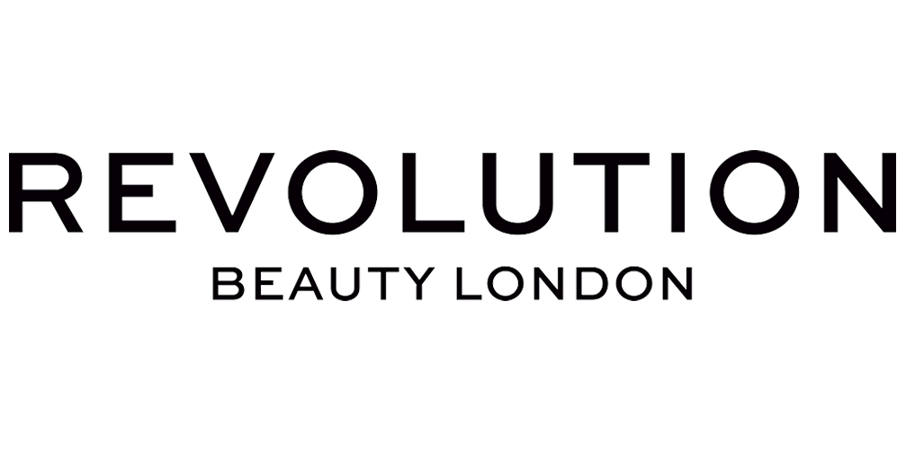Makeup Revolution logo – global makeup leader with Reload Palette, Conceal & Define and Relove at Cosmetix Australia