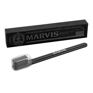 Marvis toothbrush with hard bristles in black colour