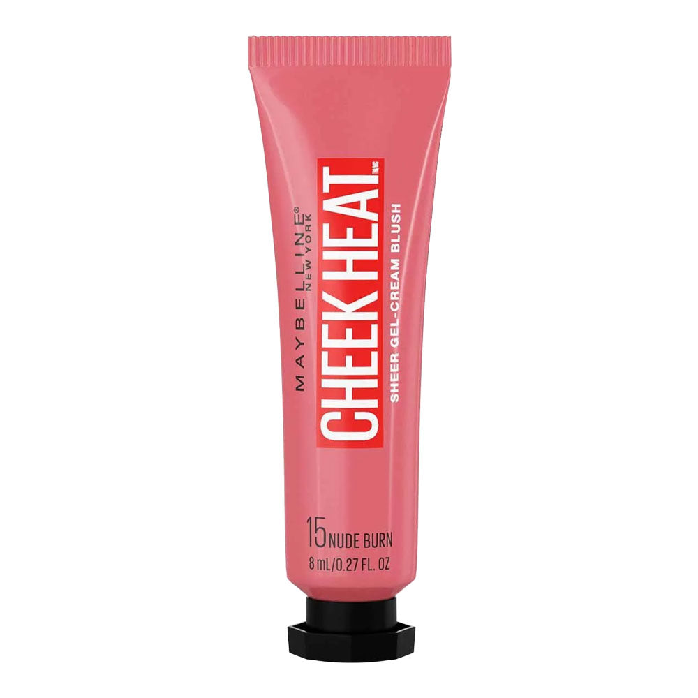 Maybelline Cheek Heat Gel Cream Blush 8ml 15 NUDE BURN
