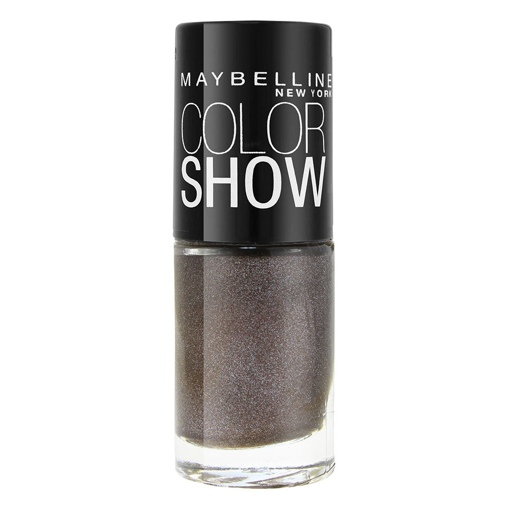 Maybelline Color Show 7ml 710 METAL ICON nail polish bottle on white background