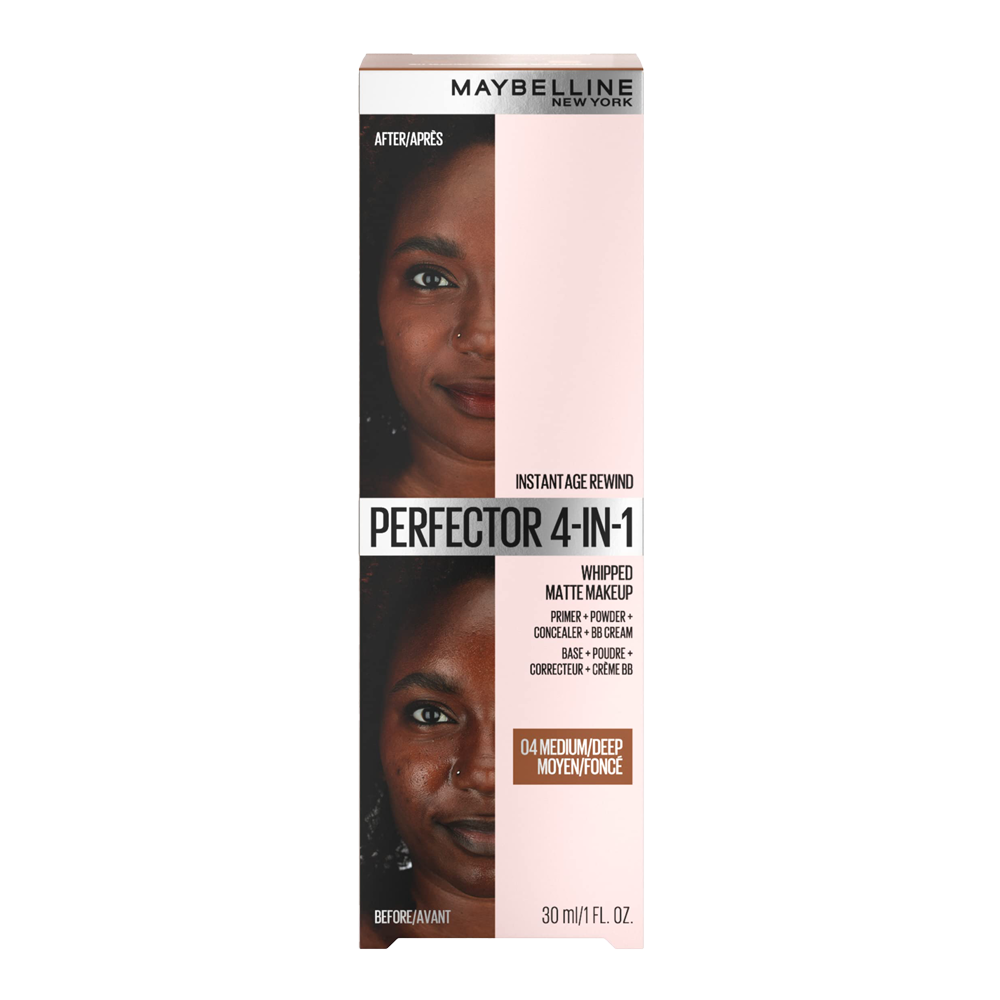 Maybelline Instant Age Perfector 4-in-1 Whipped Matte BB Cream 30ml 04 MEDIUM DEEP
