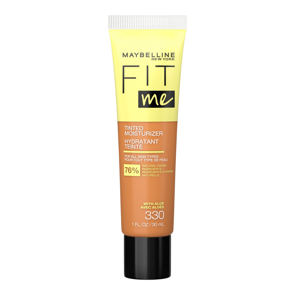 Maybelline Fit Me Tinted Moisturiser 30ml 330 product in shade 330, 30ml bottle, front view