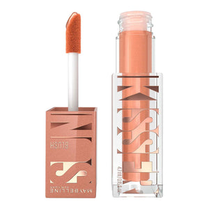 Maybelline Sunkisser Liquid Blush + Bronzer 10 Sun Tempt 4.7ml, blendable formula for natural glow – Cosmetix Australia