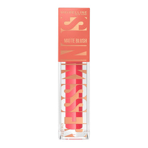 Maybelline Sunkisser Liquid Matte Blush 30 Pink Mirage 4.7ml, blendable formula for soft matte glow – Cosmetix Australia