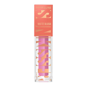 Maybelline Sunkisser Liquid Matte Blush 32 Lilac Clouds 4.7ml, blendable formula for soft matte glow – Cosmetix Australia