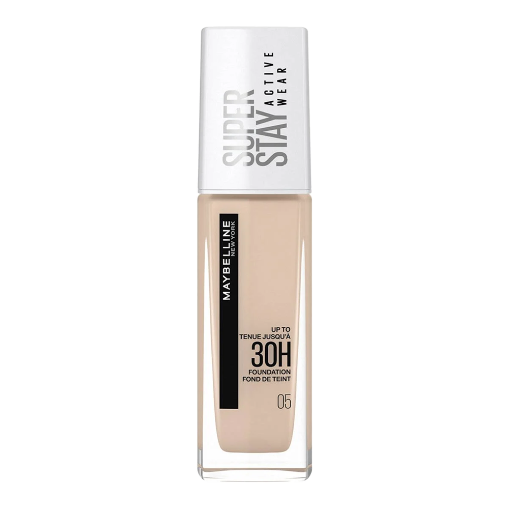 Maybelline Super Stay 30H Active Wear Foundation 30ml 05 LIGHT makeup product in light shade