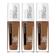 Maybelline Super Stay 30H Active Wear Foundation 30ml 76 TRUFFLE - 3 pack