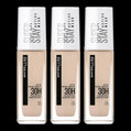 Maybelline Super Stay 30H Active Wear Foundation 30ml 05 LIGHT BEIGE - 3 pack