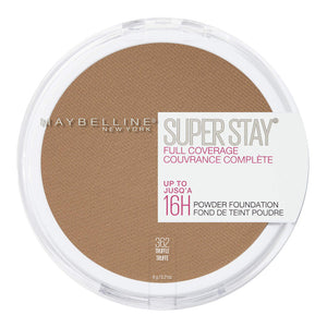 Maybelline Super Stay Full Coverage 16H Powder 9g 362 TRUFFLE makeup product in shade truffle