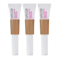 Maybelline Super Stay Full Coverage Under-Eye Concealer 6ml 40 CARAMEL - 3 pack