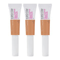 Maybelline Super Stay Full Coverage Under-Eye Concealer 6ml 45 TAN - 3 pack