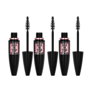 Maybelline Volum' Express Over The Top Mascara 8.7ml 01 BLACK - 3 pack