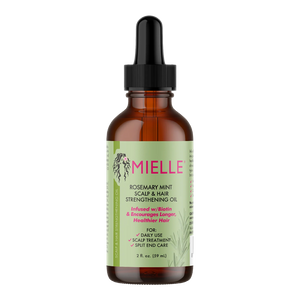 Mielle Rosemary Mint Scalp & Hair Strengthening Oil 59ml bottle