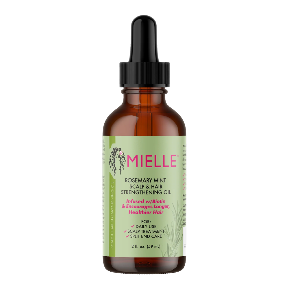 Mielle Rosemary Mint Scalp & Hair Strengthening Oil 59ml bottle
