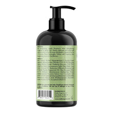 Load image into Gallery viewer, Mielle Rosemary Mint Strengthening Conditioner 355ml back – label with ingredients and usage details Cosmetix Australia

