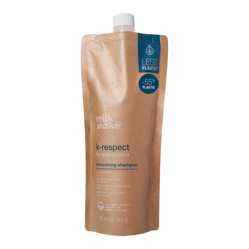 milk_shake K-Respect Shampoo 750ml bottle on light background