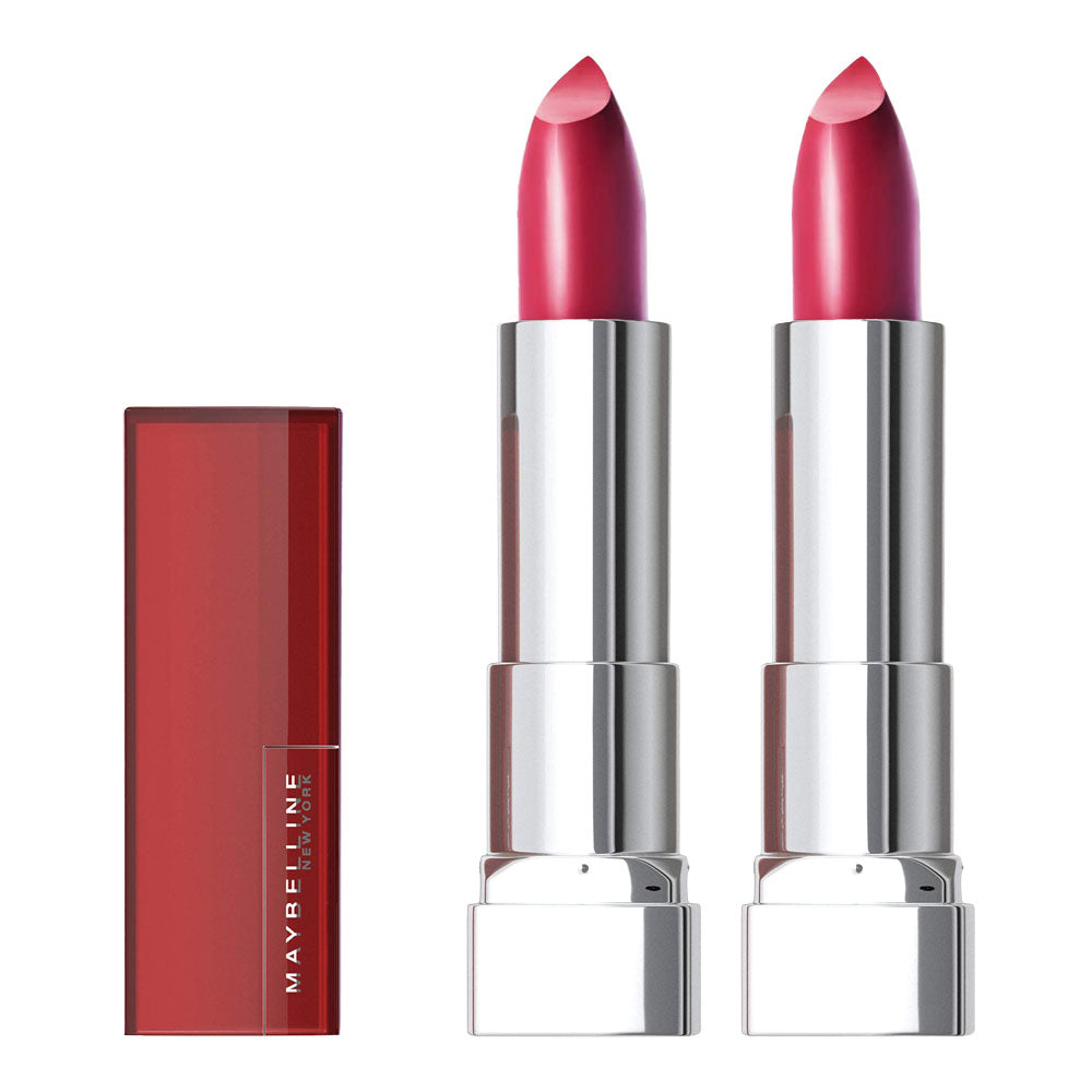Maybelline Color Sensational lipstick in shade 379 FUCHSIA FOR ME, 4.2g 2-pack