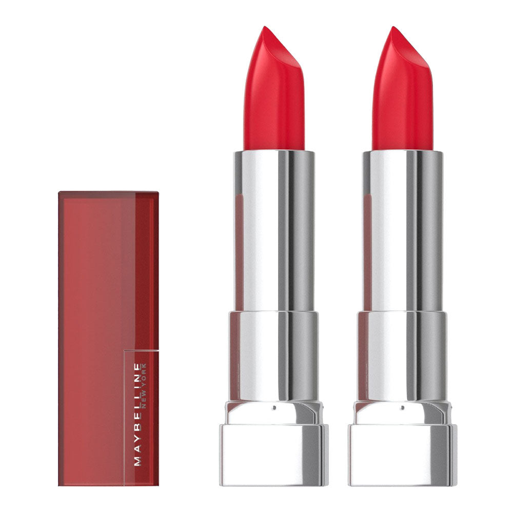 Maybelline Color Sensational lipstick in shade 630 RED REVOLUTION, 4.2g 2-pack