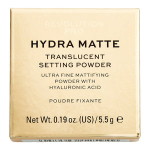 Revolution Pro Hydra Matte Setting Powder in 5.5g TRANSLUCENT