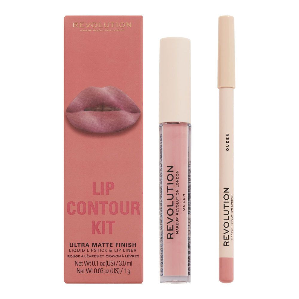 Makeup Revolution Lip Contour Kit QUEEN