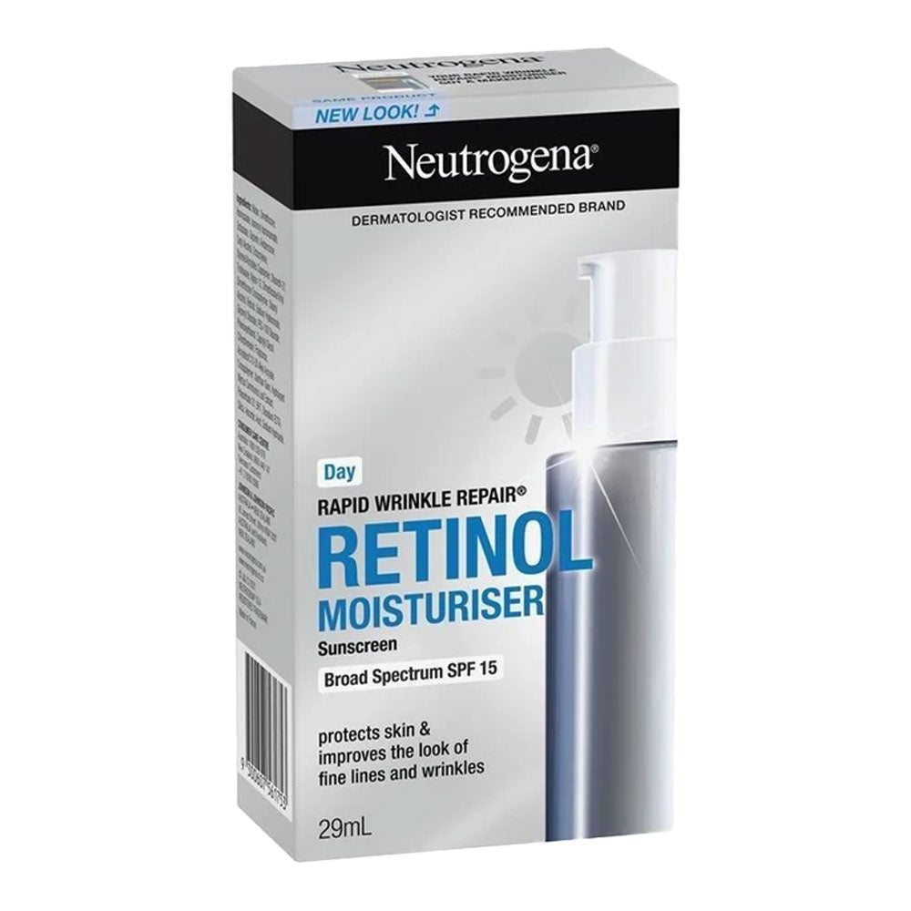 Neutrogena Rapid Wrinkle Repair Retinol Moisturizer SPF 15 29ml – retinol anti-ageing face cream at Cosmetix Australia