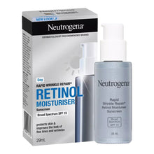 Load image into Gallery viewer, Neutrogena Rapid Wrinkle Repair Retinol Moisturizer SPF 15 29ml unboxed – face cream jar with retinol at Cosmetix Australia
