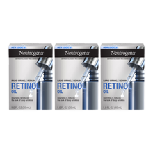 Load image into Gallery viewer, Neutrogena Rapid Wrinkle Repair Retinol Oil 30ml - 3 pack skincare product in 3 bottles
