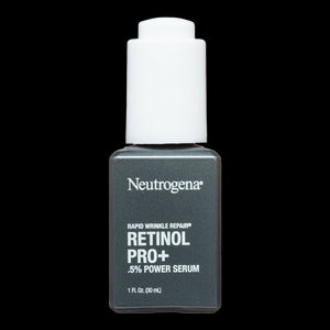 Neutrogena Rapid Wrinkle Repair Retinol Pro+ 0.5% Power Serum 30ml skincare product in a bottle