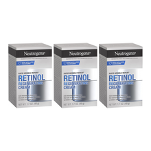 Load image into Gallery viewer, Neutrogena Rapid Wrinkle Repair Retinol Regenerating Cream 48g - 3 pack skincare product
