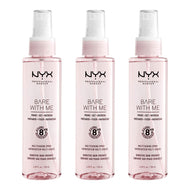 NYX Bare With Me Prime.Set.Refresh Multitasking Spray 130ml - 3 pack