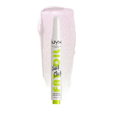 Load image into Gallery viewer, NYX Fat Oil Slick Click 2g FOS01 Main Character – hydrating lip balm with glossy shine, swatch view Cosmetix Australia
