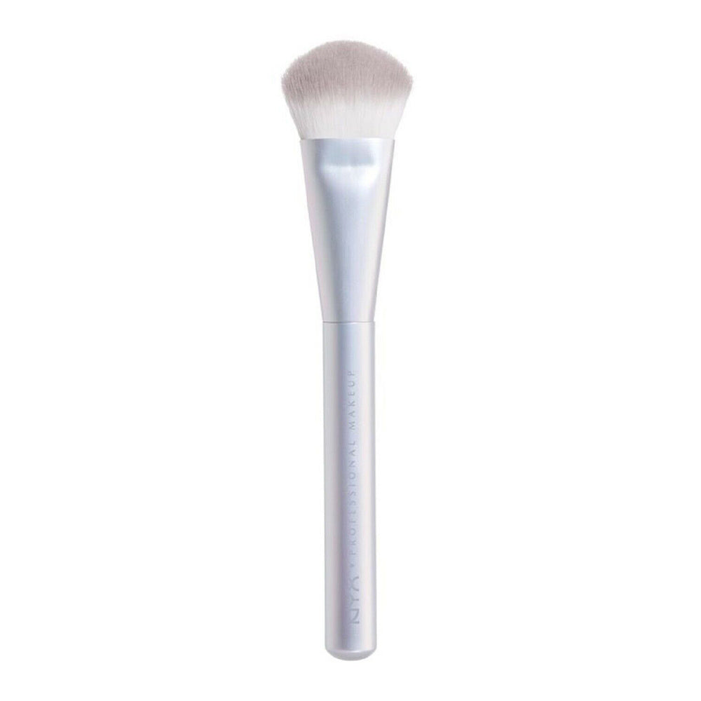 NYX Holographic Halo Sculpting Highlighting Brush HHSB05 – professional makeup brush for precise glow Cosmetix Australia