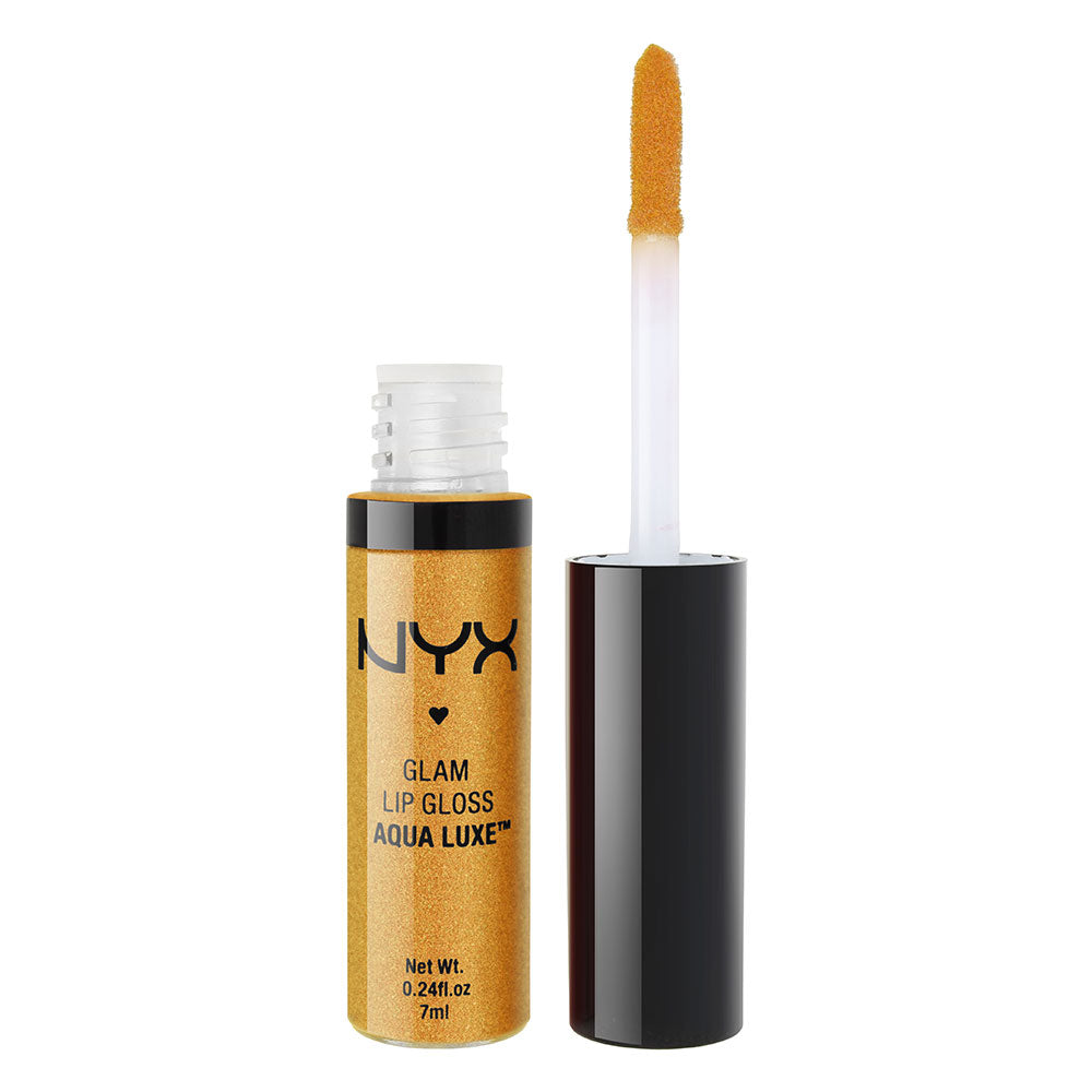 NYX Glam Aqua Luxe Lip Gloss 7ml GLG06 DISCO PLAYGROUND