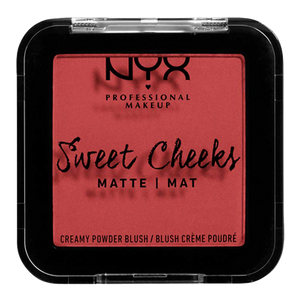 NYX Sweet Cheeks Matte Creamy Powder Blush in Citrine Rose, 5g