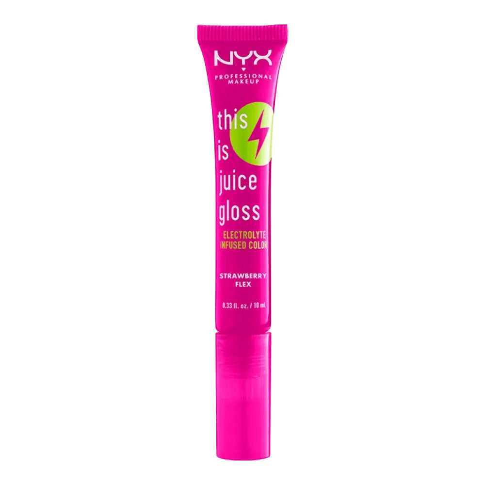 NYX This is Juice Gloss 10ml TIJG03 Strawberry Flex 10ml Lip Gloss