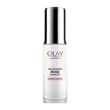 Load image into Gallery viewer, Olay Luminous Niacinamide + Rose Complex Super Serum 30ml with box packaging
