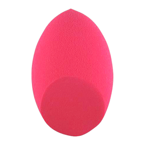 Pink olive cut beauty sponge for makeup application