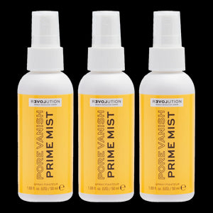 Relove by Revolution Pore Vanish Prime Mist Setting Spray 50ml - 3 pack image
