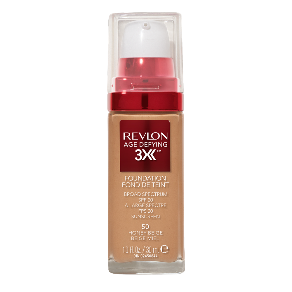 Revlon Age Defying 3X Foundation 30ml 50 HONEY BEIGE