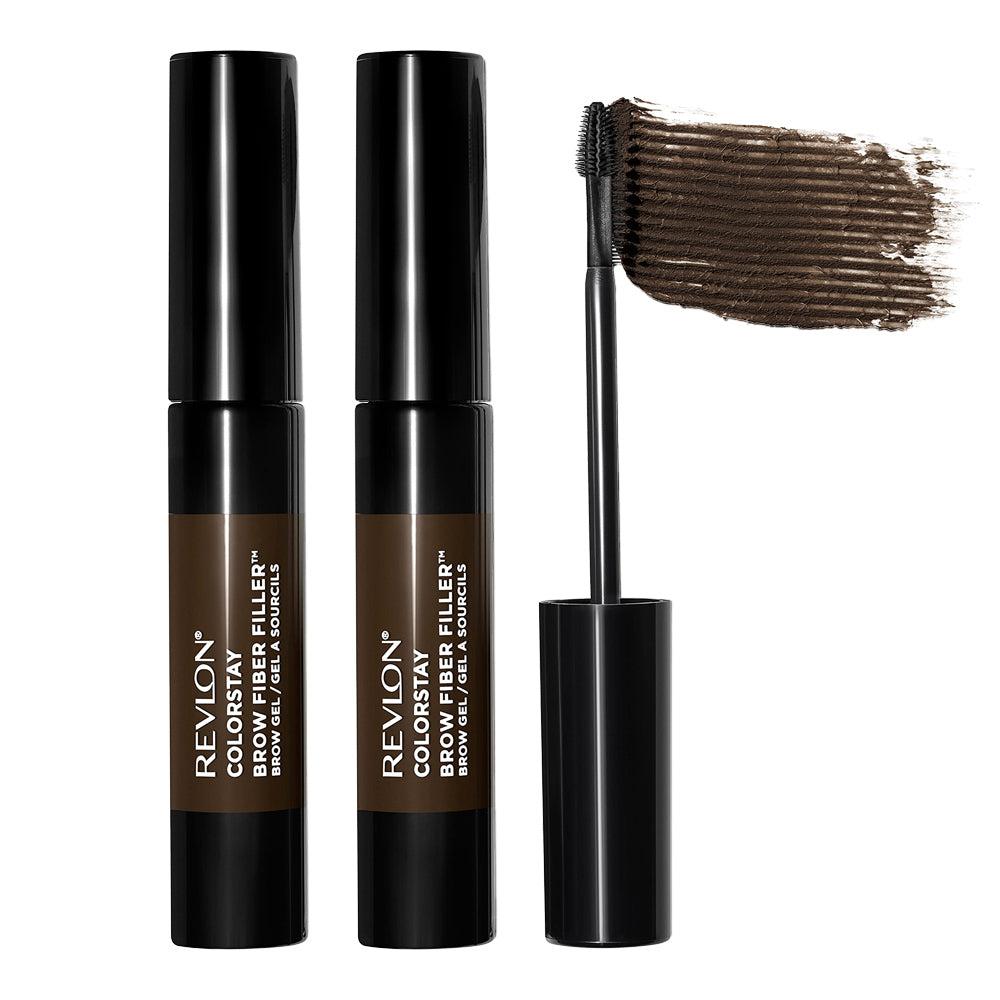 Revlon ColorStay Brow Fiber Filler 6.8g 305 DARK BROWN - 2 pack